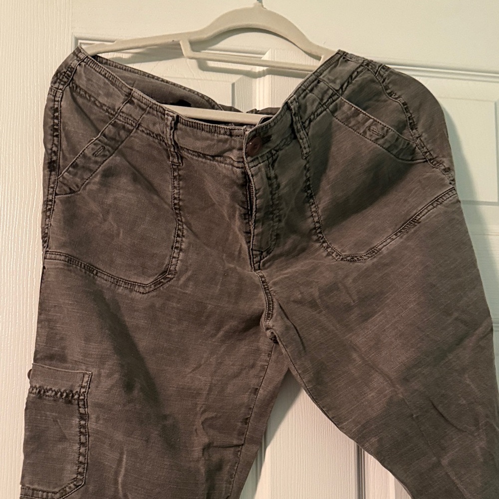 Anthropology - Level 99 Women's Gray Pants